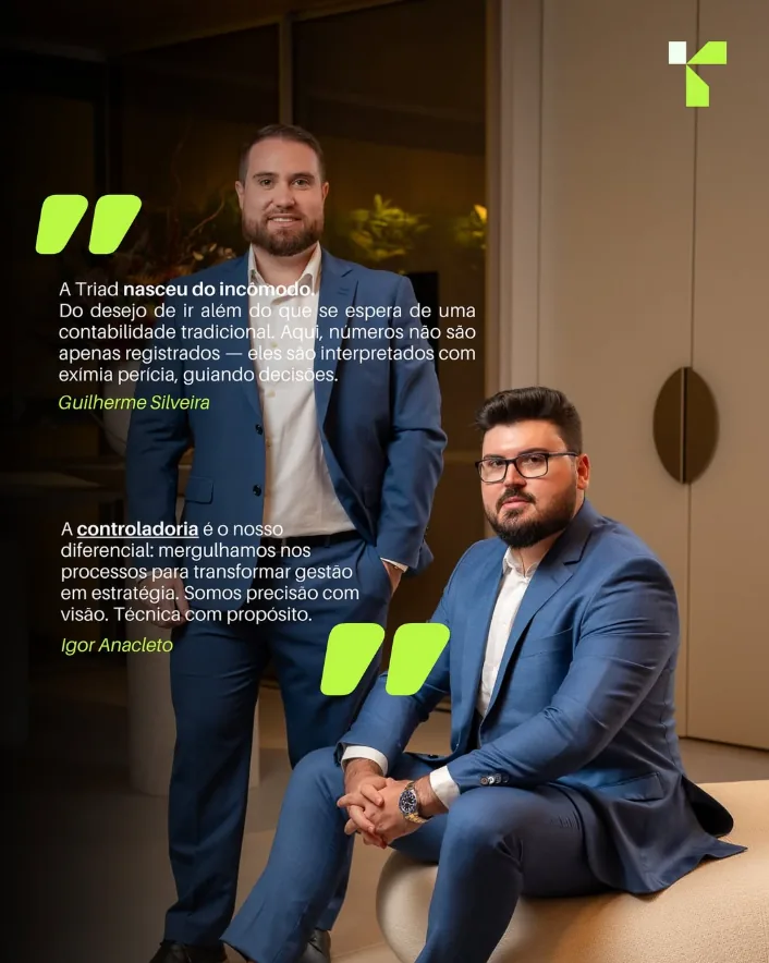 Post com os sócios Guilherme Silveira e Igor Anacleto